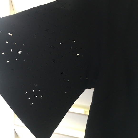 Ralph Lauren Womens Perforated Ponte Dress M - Picture 7 of 10